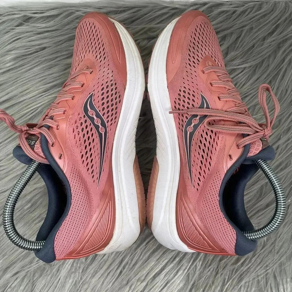 Saucony Clarion Womens Size 9 Shoes Pink Sneakers Running Athletic Trainers - Picture 5 of 10